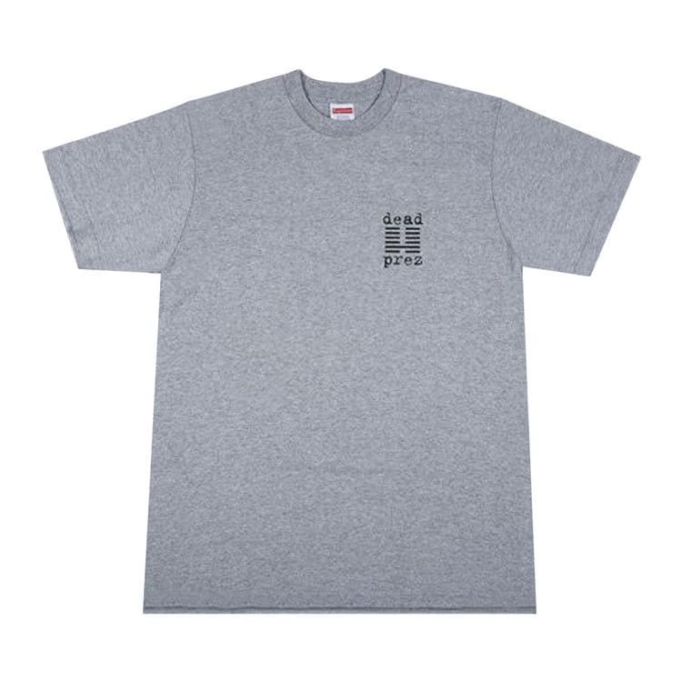 Supreme x Dead Prez T-Shirt Grey
