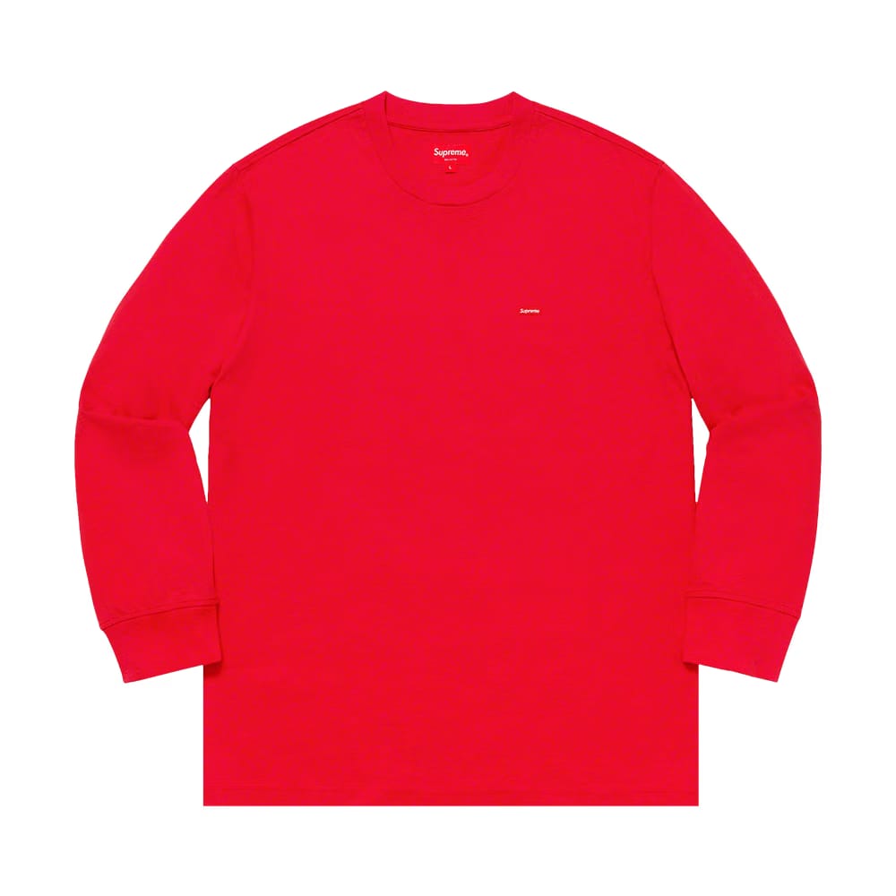 Supreme Small Box Long-Sleeve T-Shirt Red