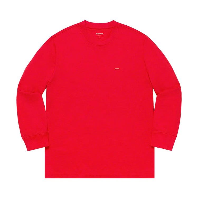 Supreme Small Box Long-Sleeve T-Shirt Red