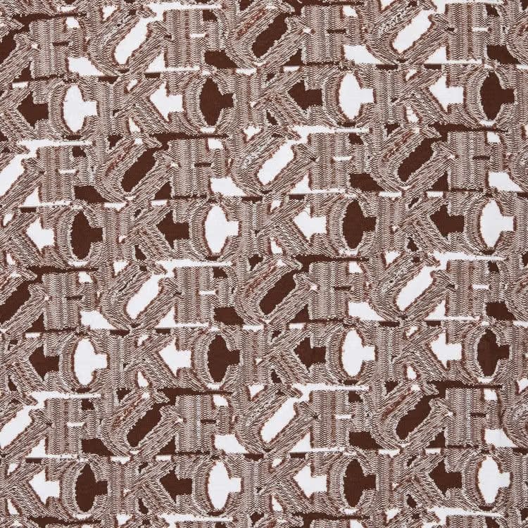 Supreme Fuck Intarsia Shorts-Sleeve Top Brown