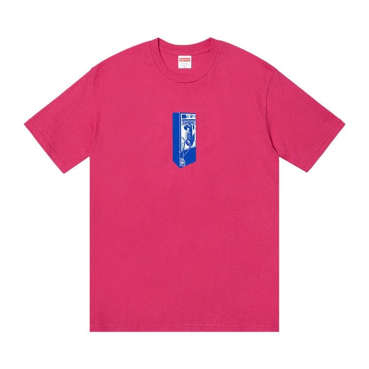 Supreme Payphone T-Shirt Pink
