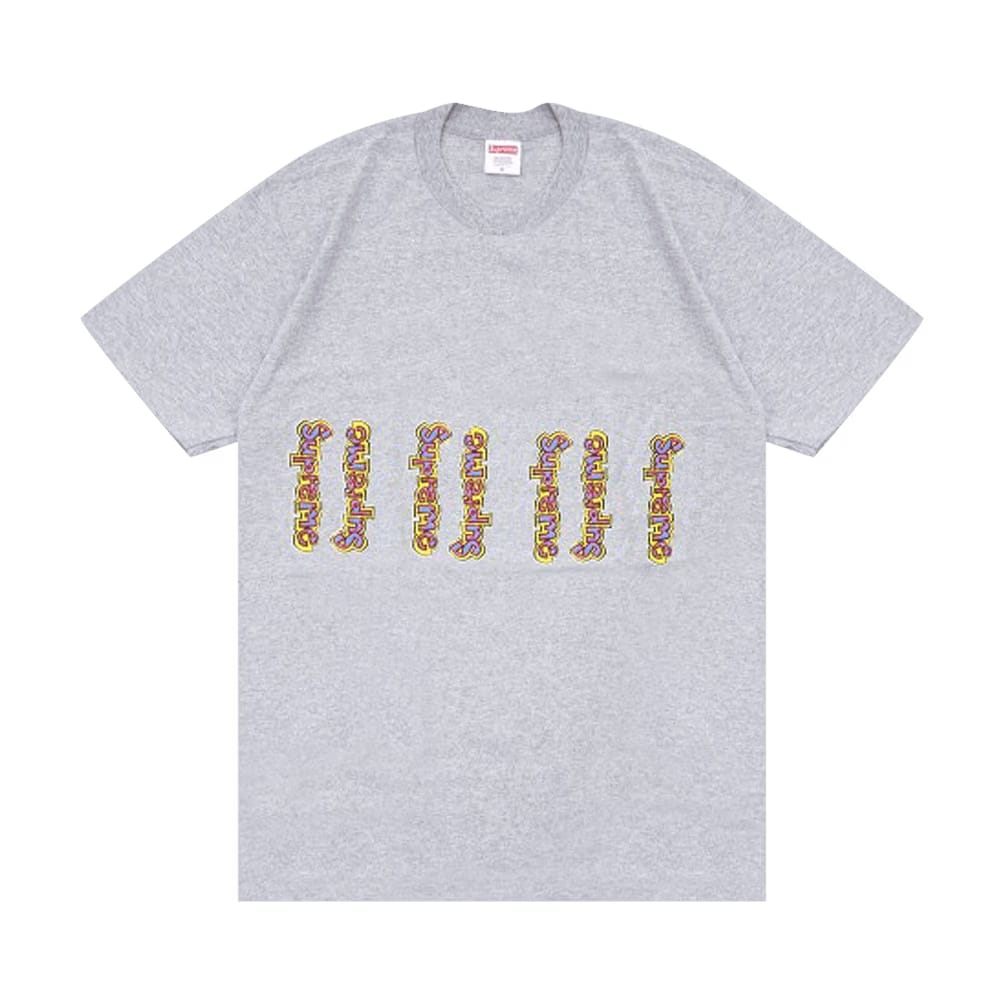 Supreme Gonz Logo T-Shirt Heather Grey