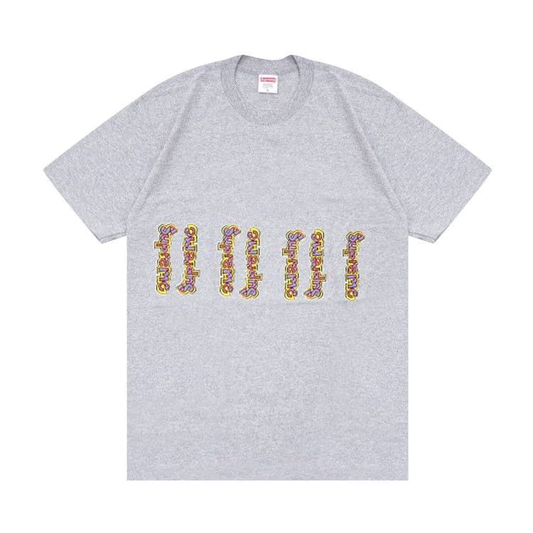 Supreme Gonz Logo T-Shirt Heather Grey