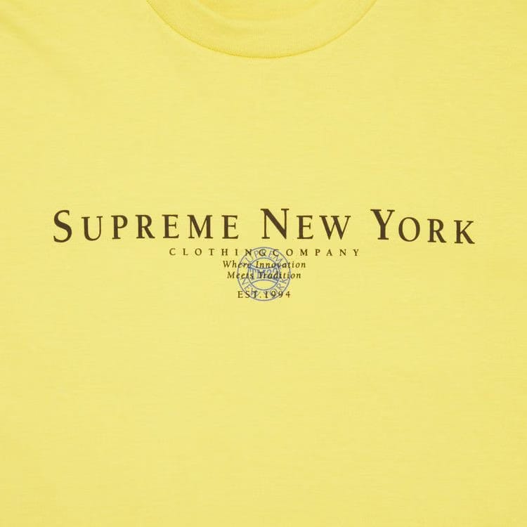 Supreme Tradition T-Shirt Yellow