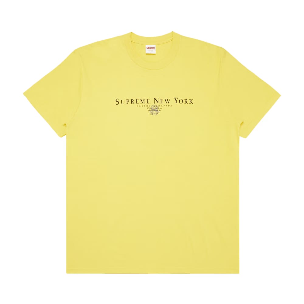 Supreme Tradition T-Shirt Yellow