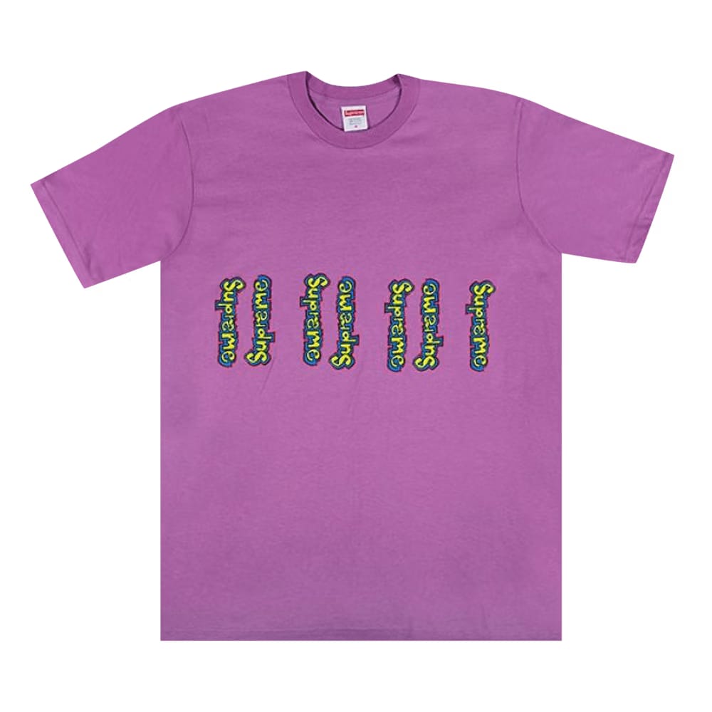 Supreme Gonz Logo T-Shirt Light Purple