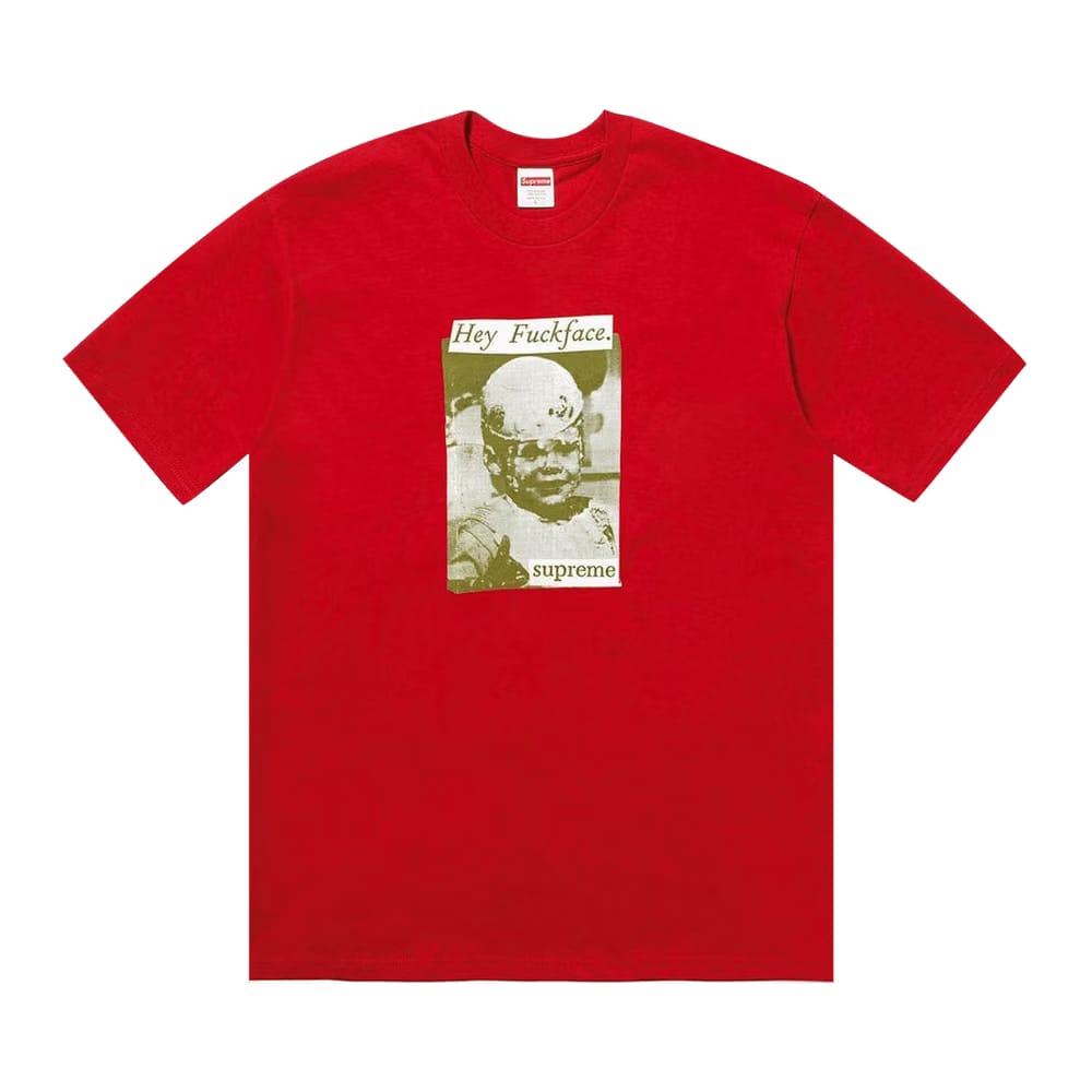 Supreme Fuck Face T-Shirt Red