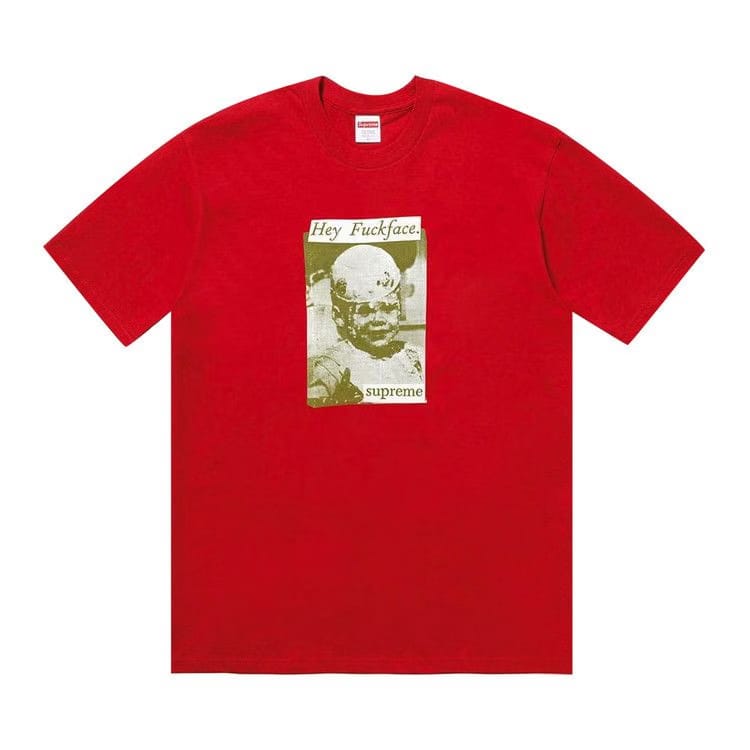 Supreme Fuck Face T-Shirt Red