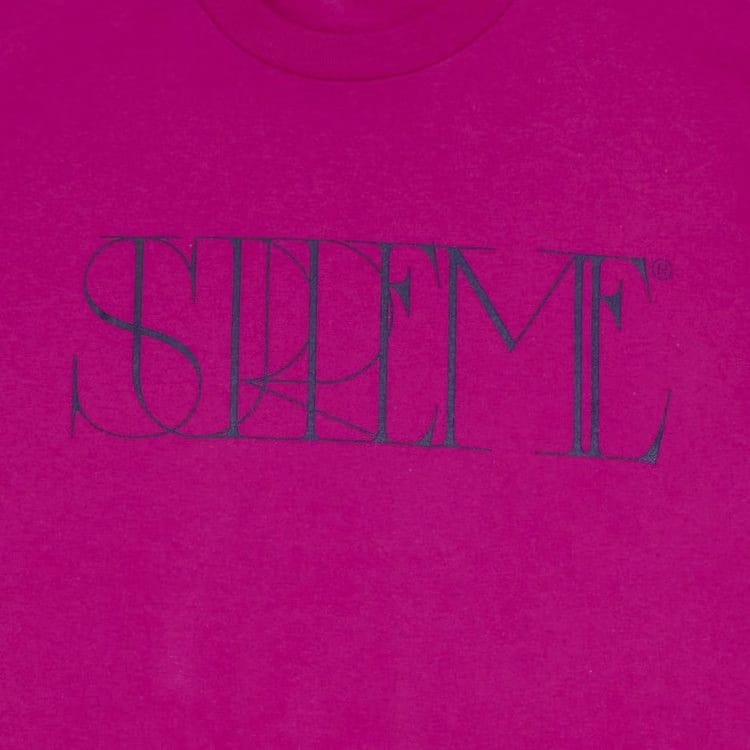 Supreme Trademark T-Shirt Magenta