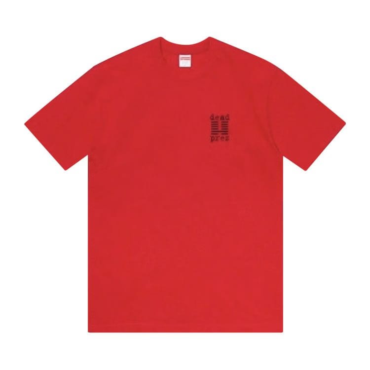 Supreme x Dead Prez T-Shirt Red