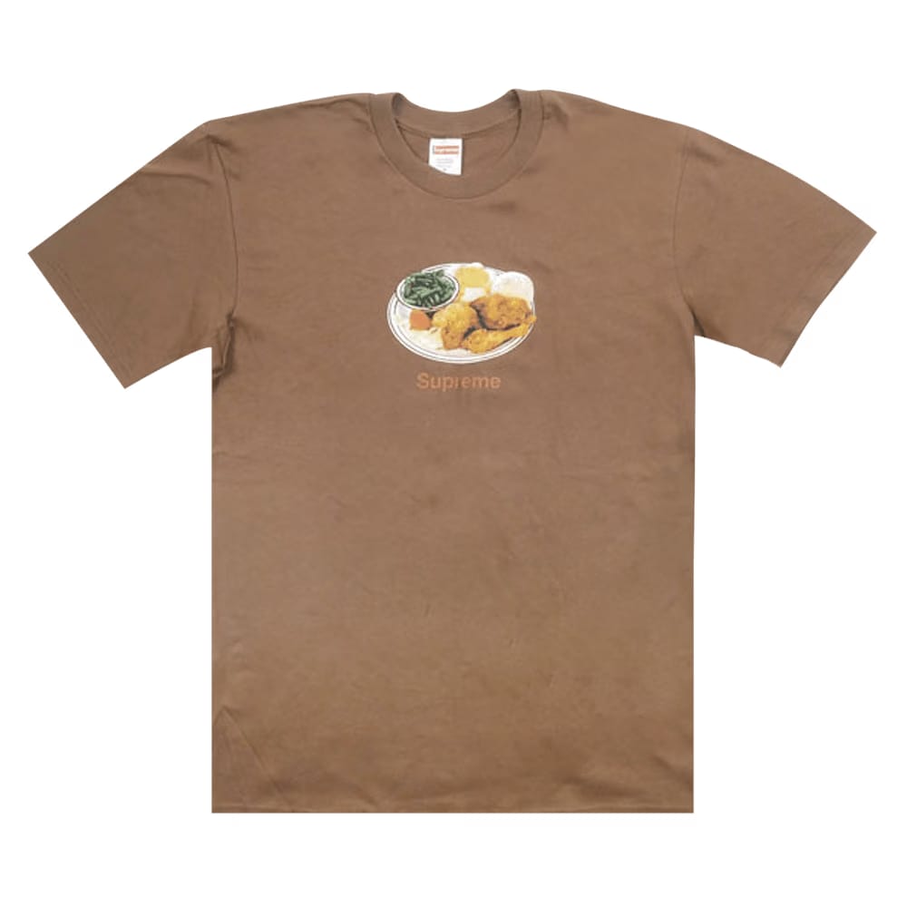 Supreme Chicken Dinner T-Shirt Brown