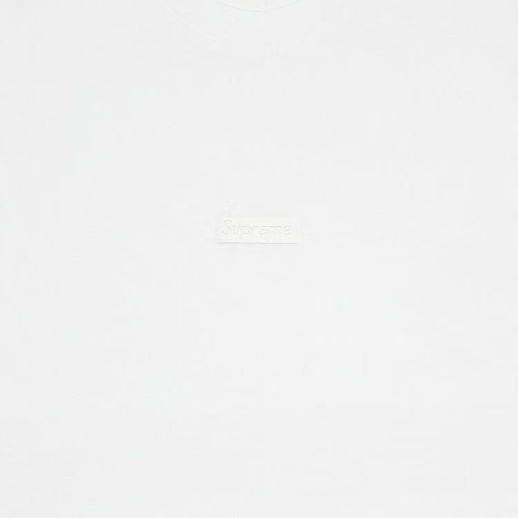 Supreme High Density Small Box Shorts-Sleeve Top White