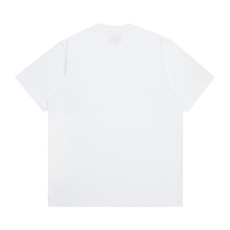 Supreme High Density Small Box Shorts-Sleeve Top White