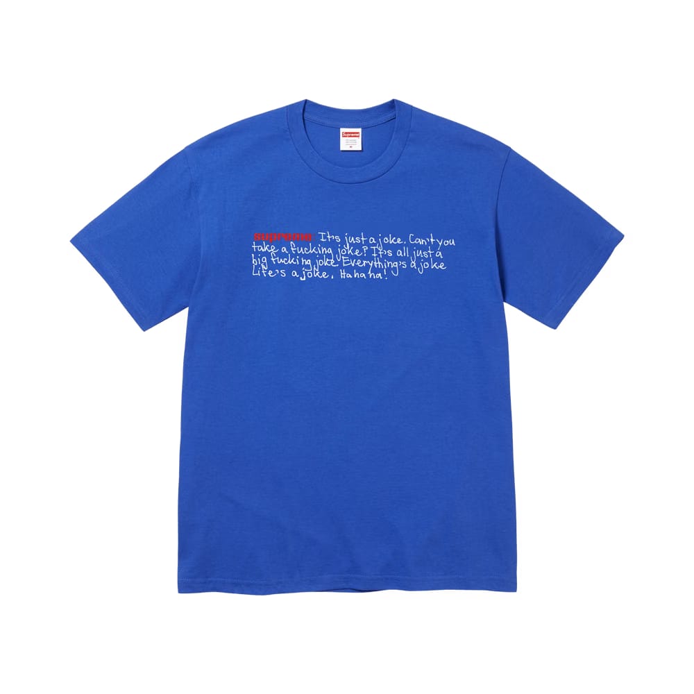 Supreme Joke T-Shirt Royal
