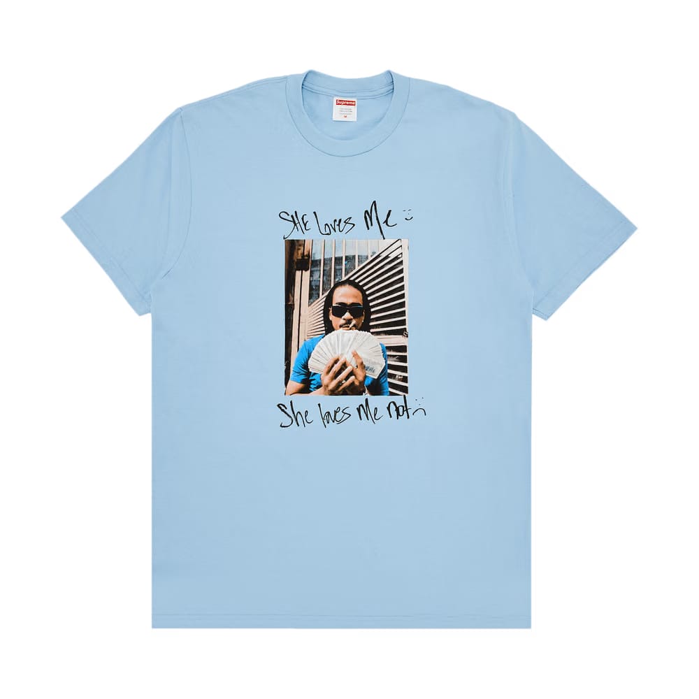 Supreme Max B T-Shirt Powder Blue