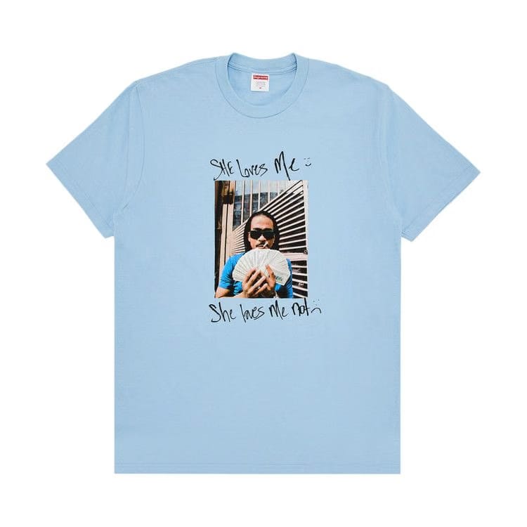 Supreme Max B T-Shirt Powder Blue