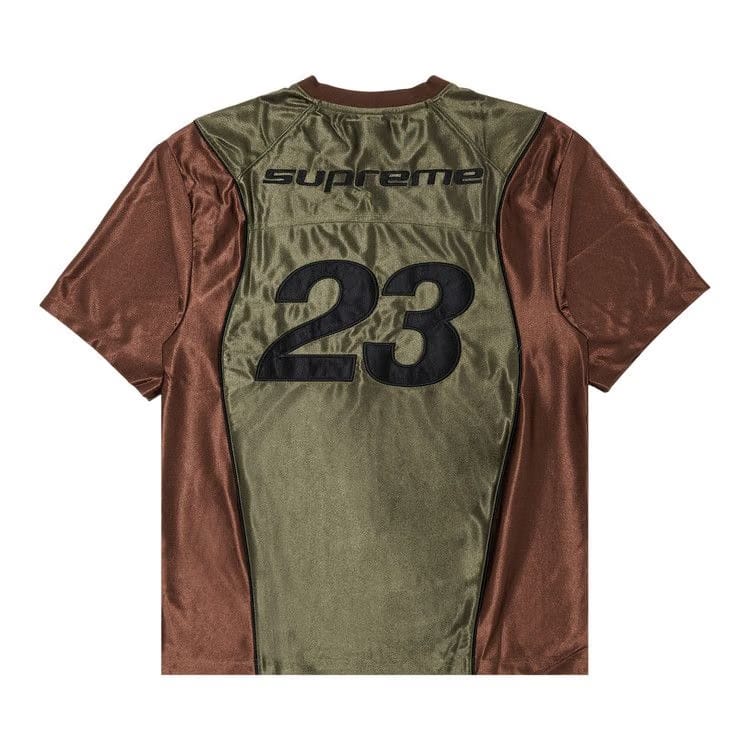 Supreme x Jordan Warm Up Jersey Olive