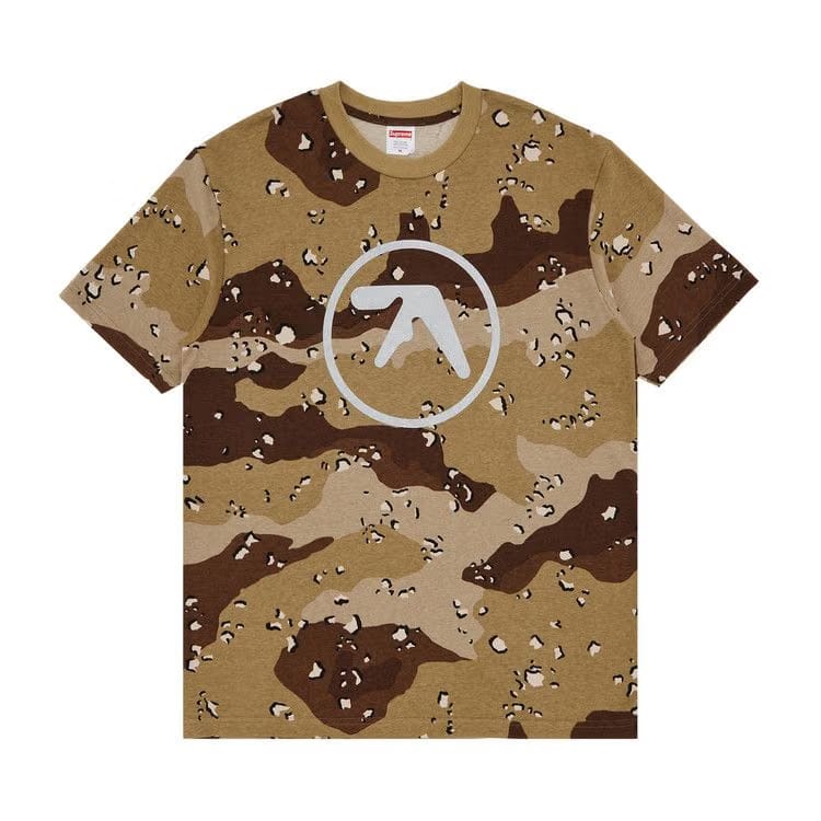 Supreme x Aphex Twin Ambient Works T-Shirt Chocolate Chip Camo
