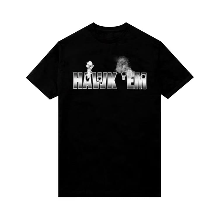 Pop Smoke x Vlone Hawk Em’ T-Shirt