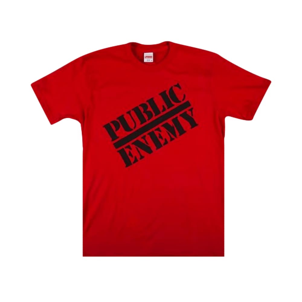 Supreme x Undercover x Public Enemy Blow Your Mind T-Shirt Red