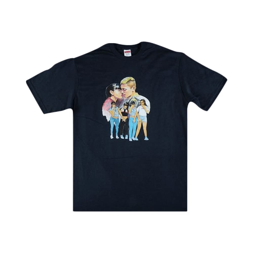 Supreme Kiss T-Shirt Navy