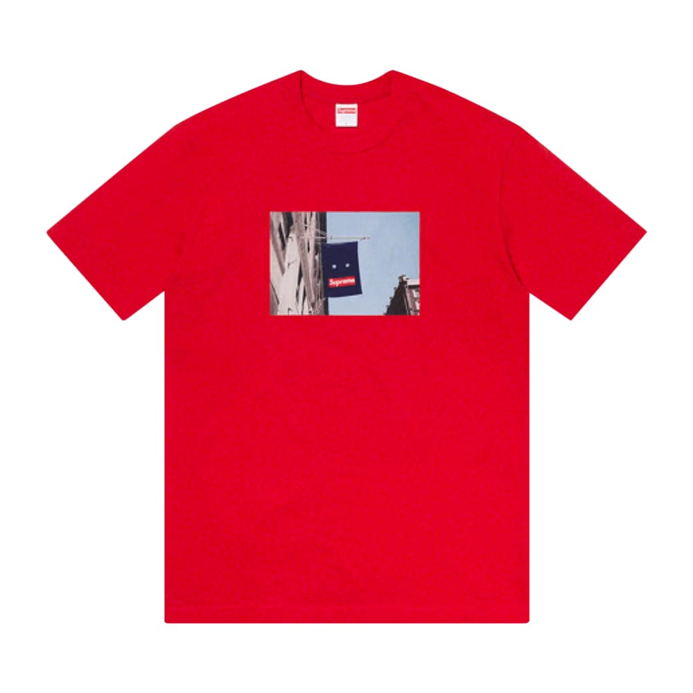Supreme Banner T-Shirt Red