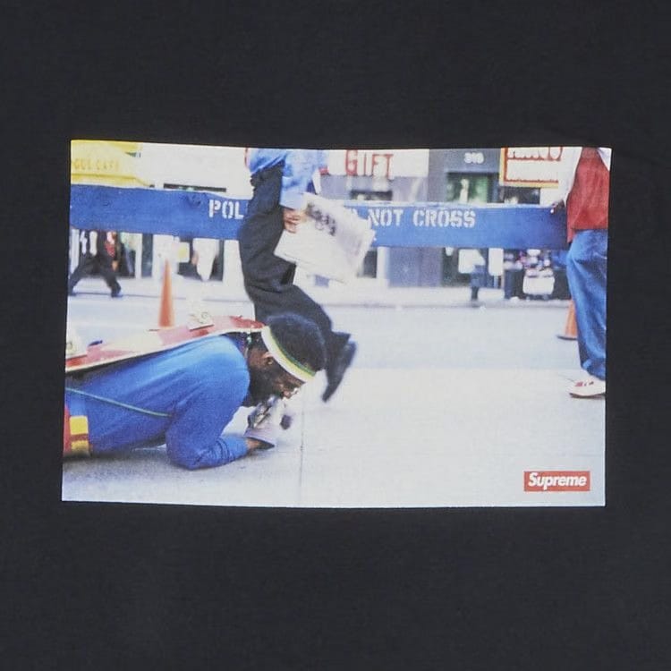 Supreme x Pope.L Training Crawl T-Shirt Black