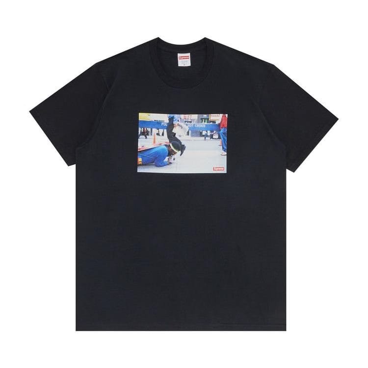 Supreme x Pope.L Training Crawl T-Shirt Black
