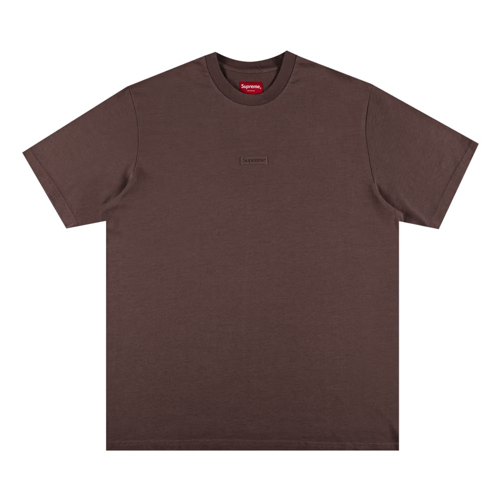 Supreme High Density Small Box Shorts-Sleeve Top Dusty Plum
