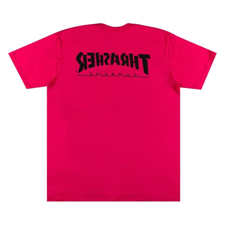 Supreme x Thrasher Game T-Shirt Pink