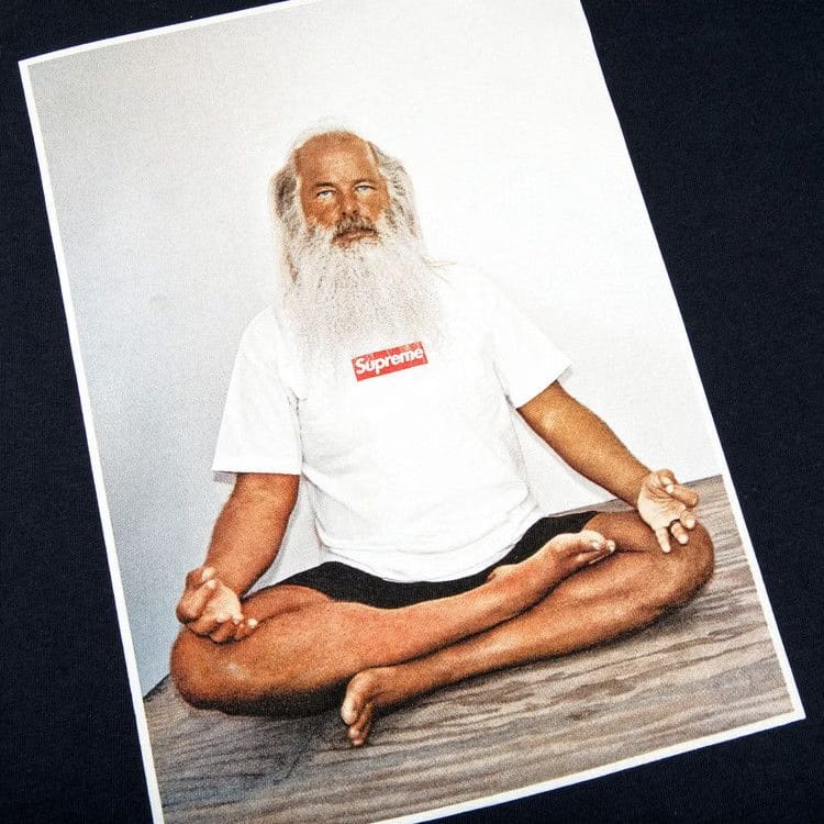 Supreme Rick Rubin T-Shirt Navy