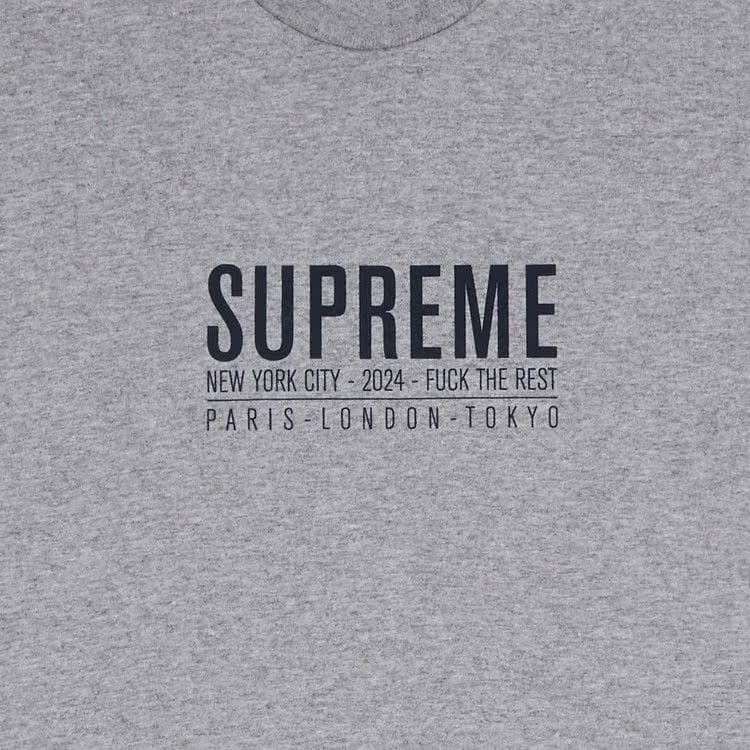 Supreme Paris T-Shirt Heather Grey