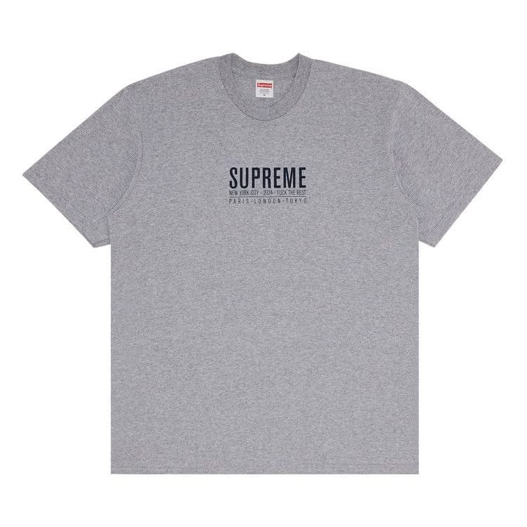 Supreme Paris T-Shirt Heather Grey