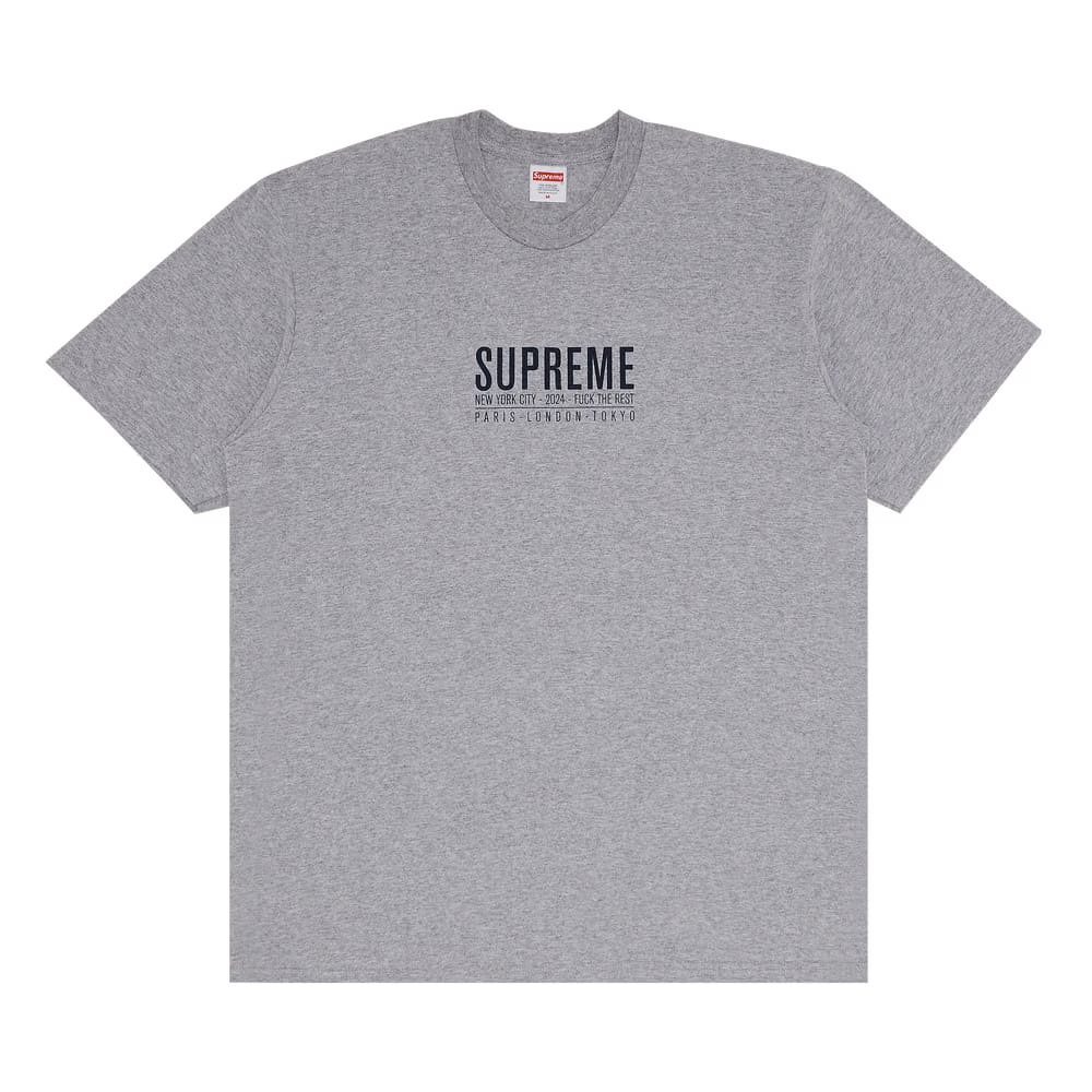 Supreme Paris T-Shirt Heather Grey