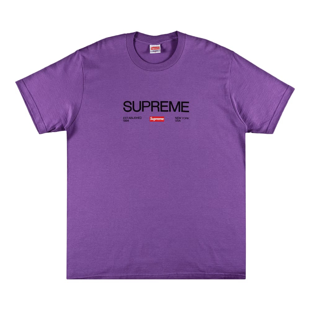 Supreme Est. 1994 T-Shirt Purple