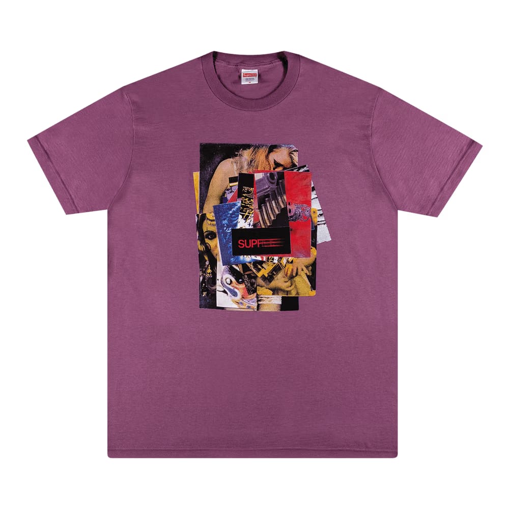 Supreme Stack T-Shirt Plum