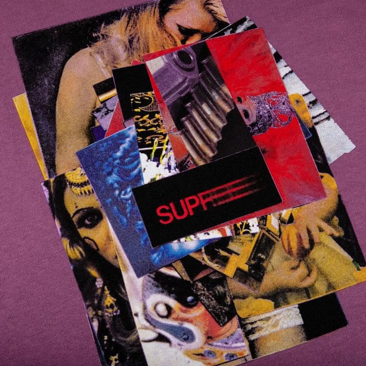 Supreme Stack T-Shirt Plum