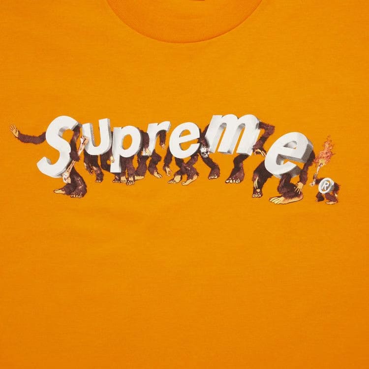Supreme Apes T-Shirt Orange