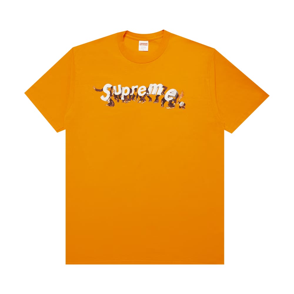 Supreme Apes T-Shirt Orange