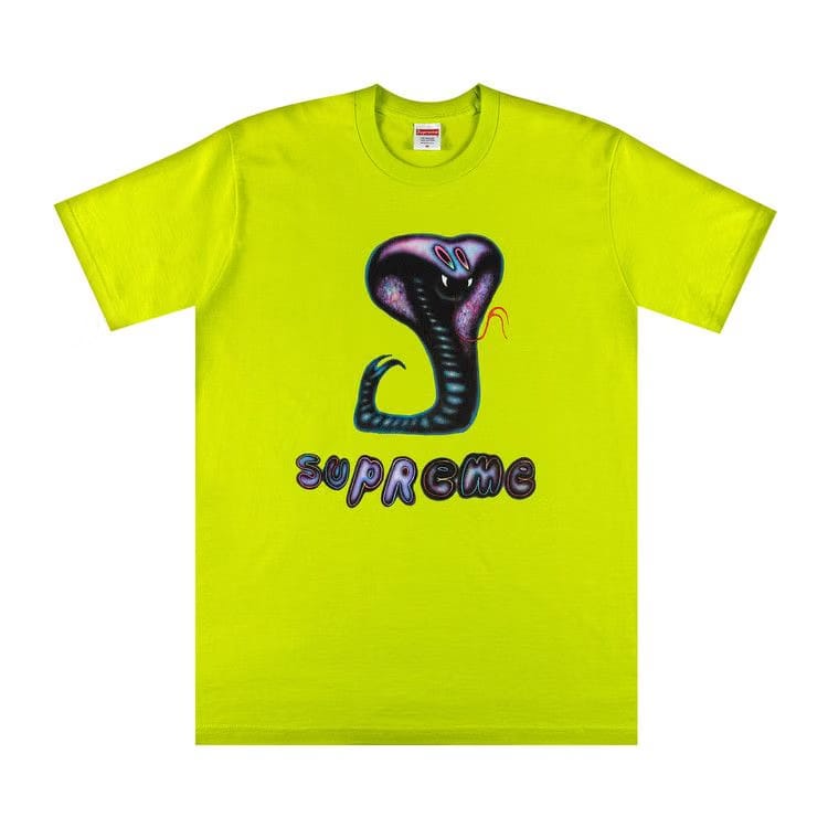 Supreme Snake T-Shirt Bright Green