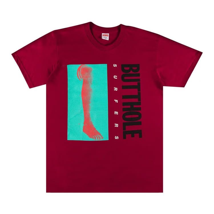 Supreme x Butthole Surfers Leg T-Shirt Dark Magenta
