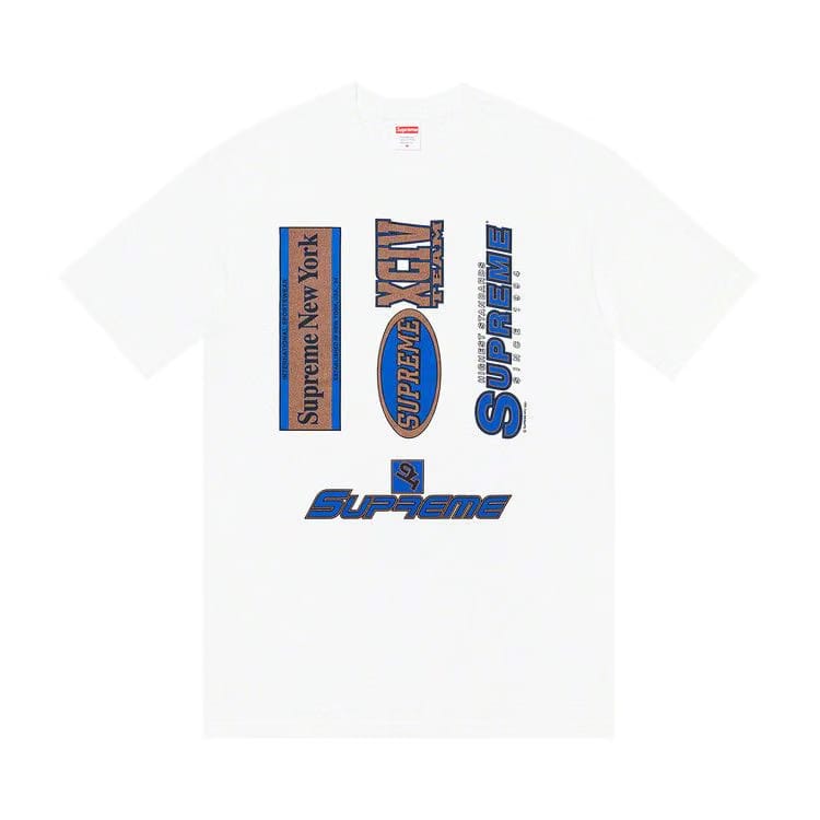 Supreme Multi Logos T-Shirt White