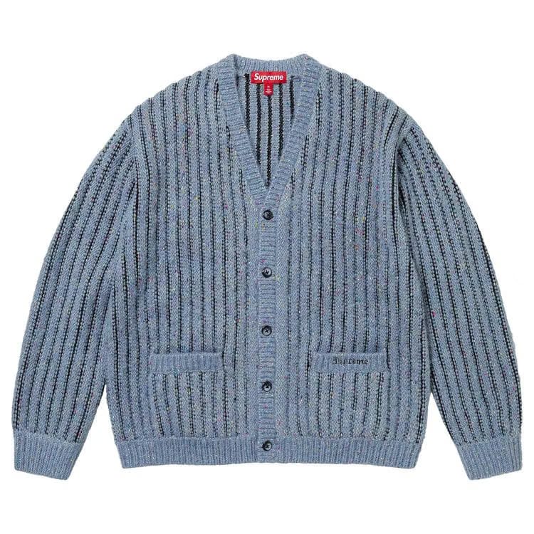 Supreme Confetti Cardigan Slate