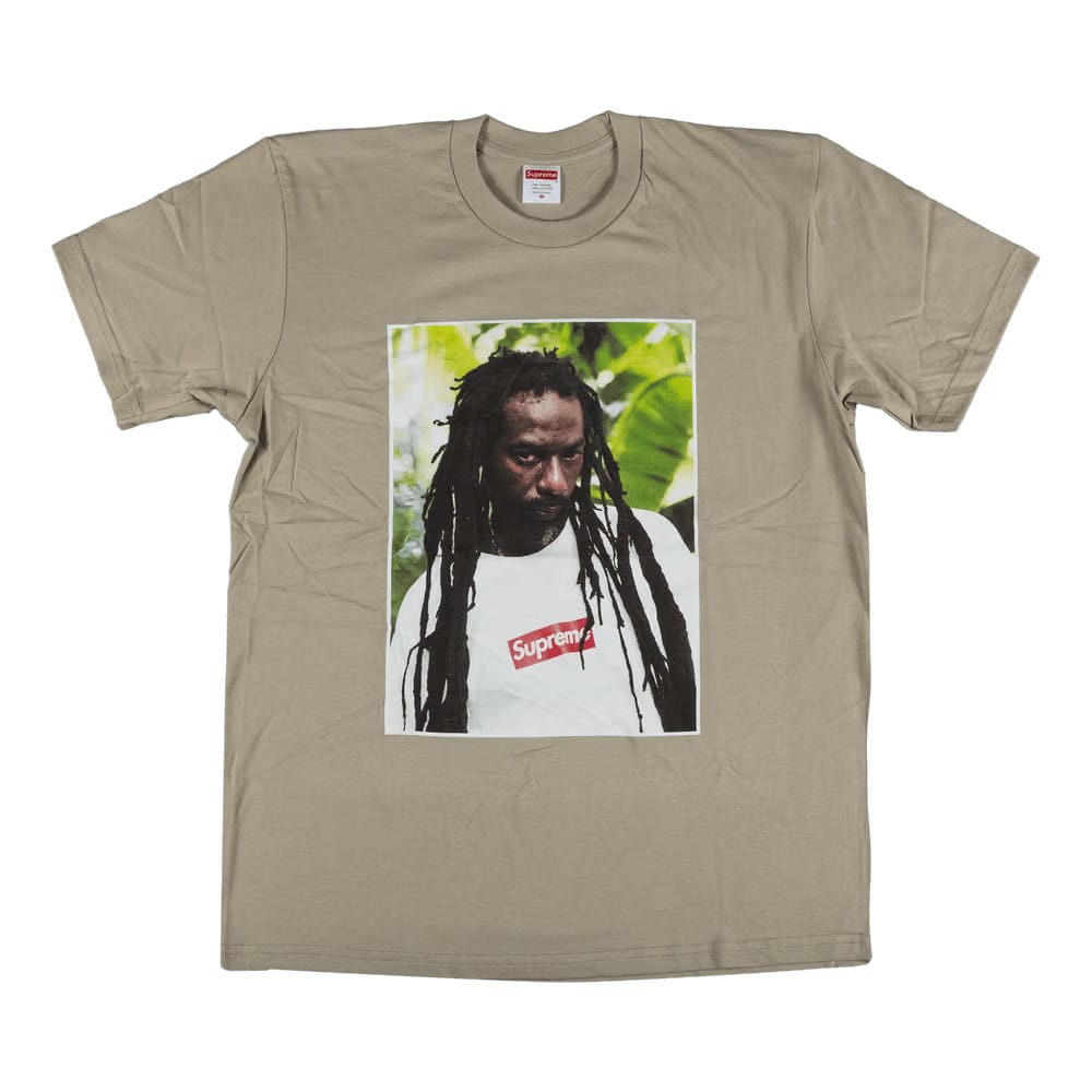 Supreme Buju Banton T-Shirt Clay