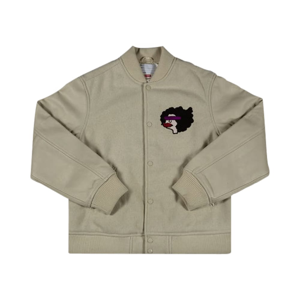 Supreme Gonz Ramm Varsity Jacket White