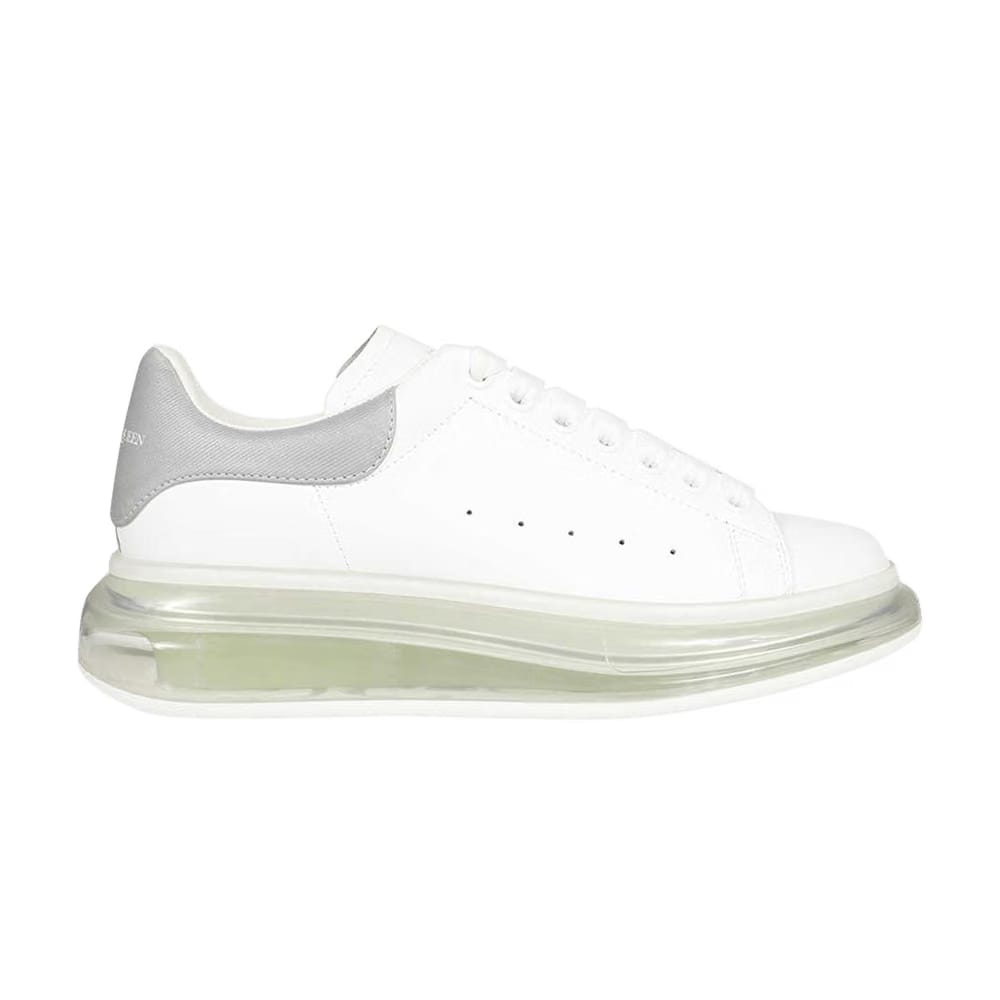 Alexander McQueen Wmns Oversized Sneaker 'White Silver'