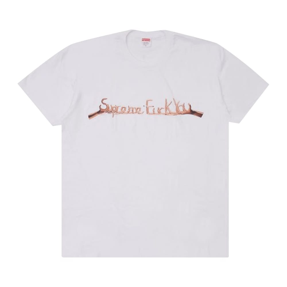 Supreme Fuck You T-Shirt White