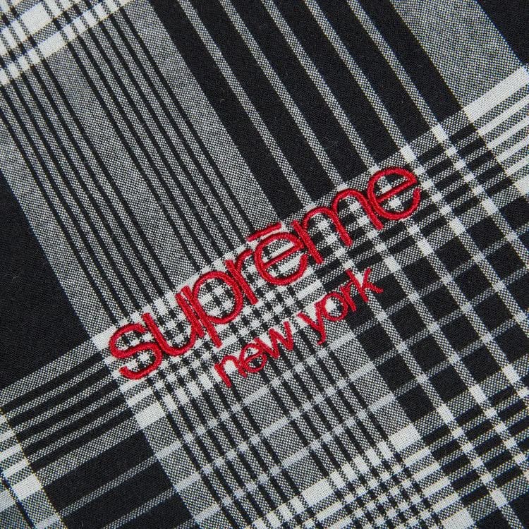 Supreme Madras Track Jacket Black