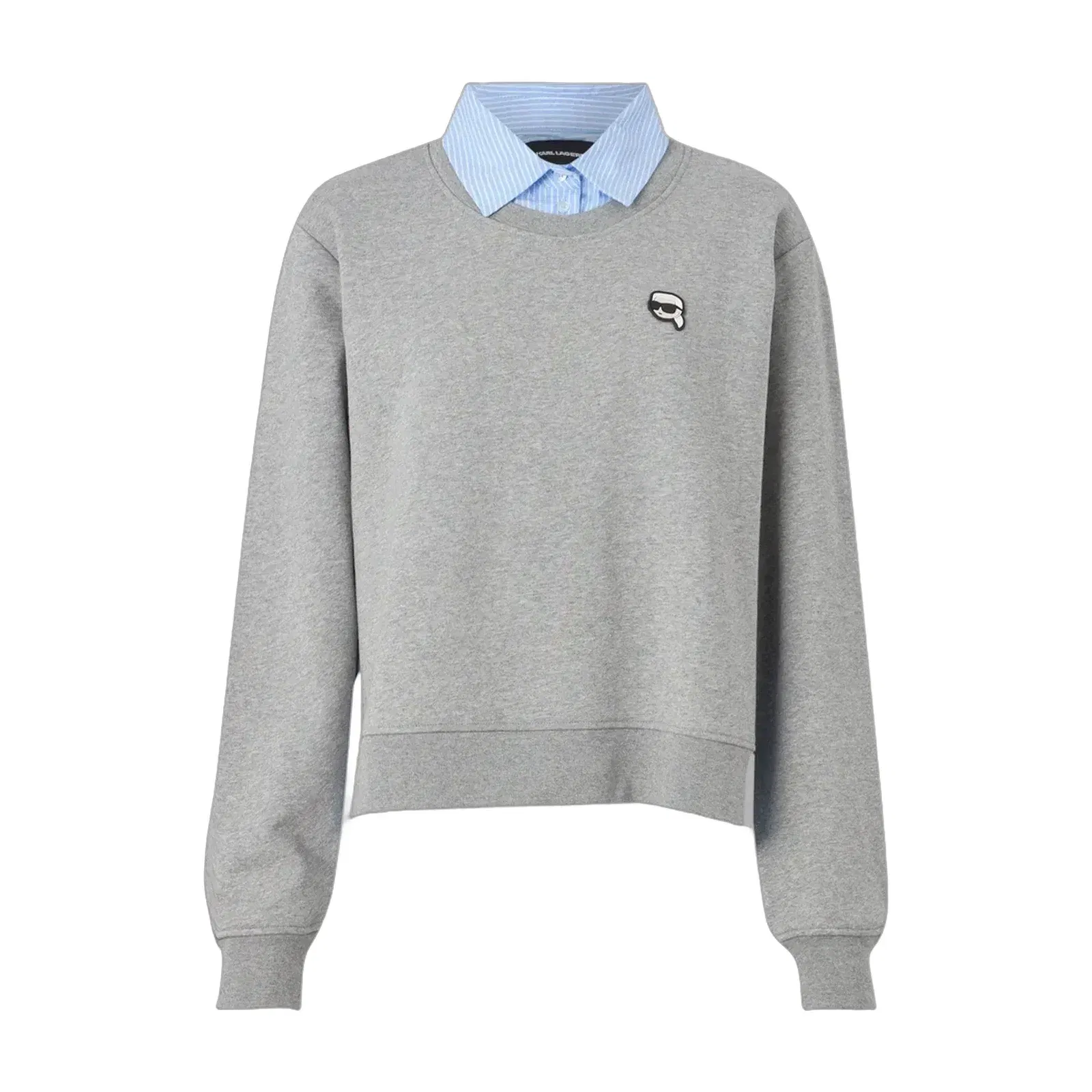 KARL LAGERFELD IKON - Sweatshirt - light grey melange