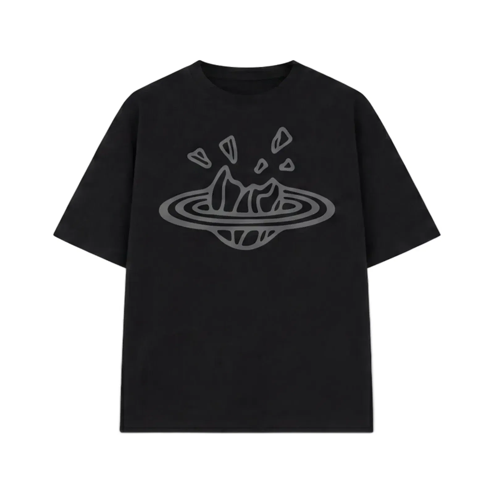 Off Supply Off-Axis Tee - Black